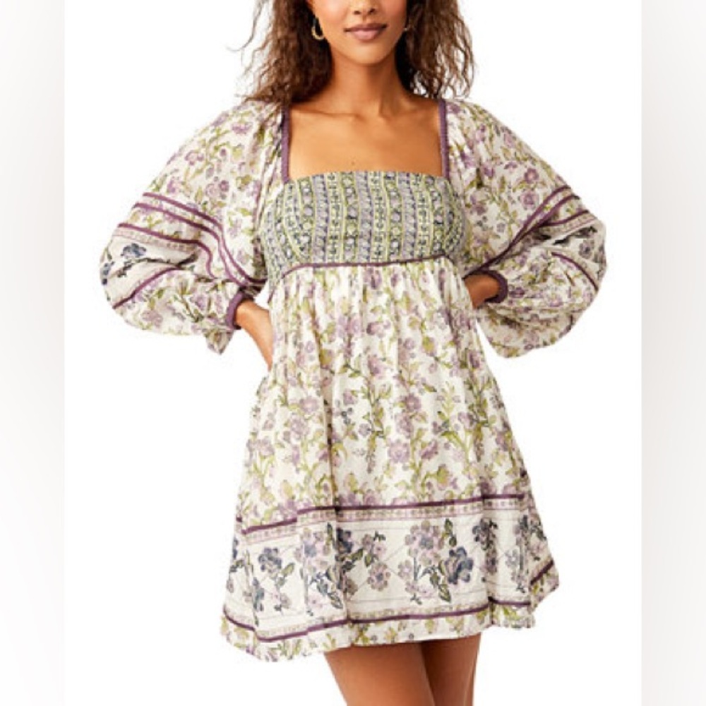 Free People Endless Afternoon Mini Dress NWOT